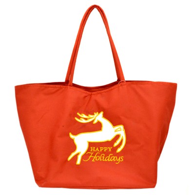 181254 - RENDEER HAPPY HOLIDAYS CHRISTMAS HANDBAG